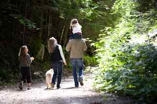 Family nature walk